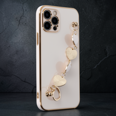 Apple İphone 12 Pro Max Kılıf Esila Silikon - Pudra