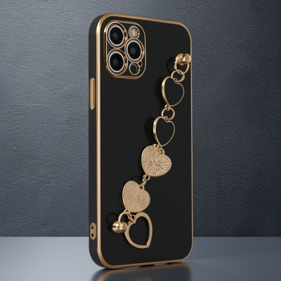 Apple İphone 12 Pro Max Kılıf Esila Silikon - Siyah