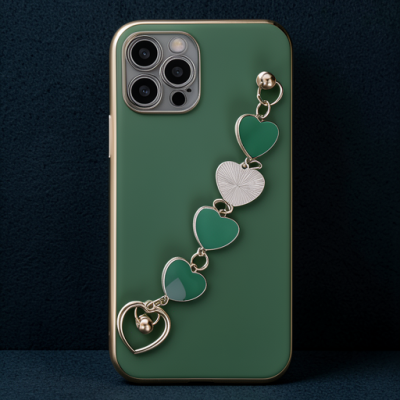 Apple İphone 12 Pro Max Kılıf Esila Silikon - Su Yeşili