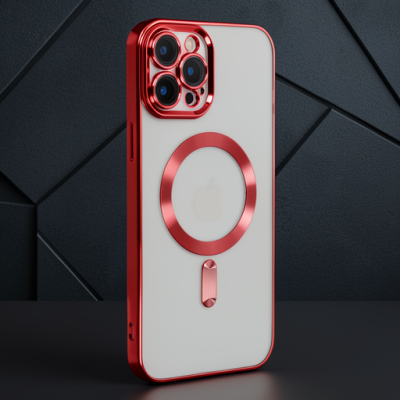 Apple İphone 12 Pro Max Kılıf Kross Magneticsafe Kapak - Kırmızı