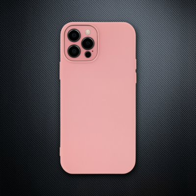 Apple İphone 12 Pro Max Kılıf Lansman Glass Kapak - Pembe