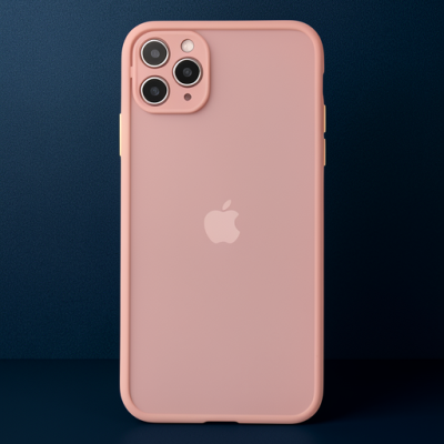 Apple İphone 12 Pro Max Kılıf Montreal Silikon Kapak - Pembe