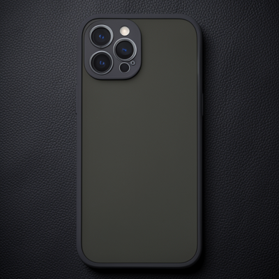 Apple İphone 12 Pro Max Kılıf Montreal Silikon Kapak - Siyah