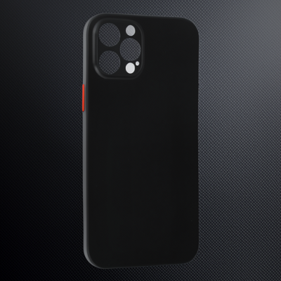 Apple İphone 12 Pro Max Kılıf Pp Ultra İnce Kapak - Siyah