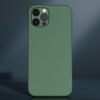 Apple İphone 12 Pro Max Kılıf Pp Ultra İnce Kapak - Yeşil