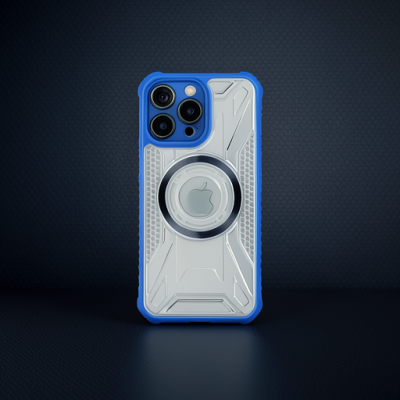 Apple İphone 12 Pro Max Kılıf Prag Magneticsafe Kapak - Lacivert