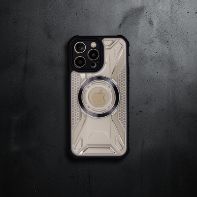 Apple İphone 12 Pro Max Kılıf Prag Magneticsafe Kapak - Siyah