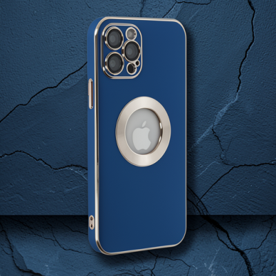 Apple İphone 12 Pro Max Kılıf Store Silikon - Mavi