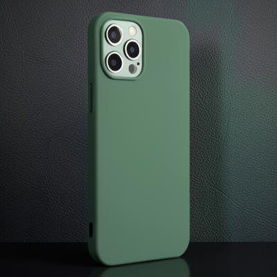 Apple İphone 12 Pro Max Kılıf Volet Silikon - Açık Yeşil