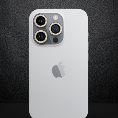Apple İphone 12 Pro Max Neon Fosforlu Kamera Lens - Beyaz