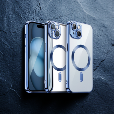 Apple İphone 13 Kılıf Kross Magneticsafe Kapak - Sierra Blue