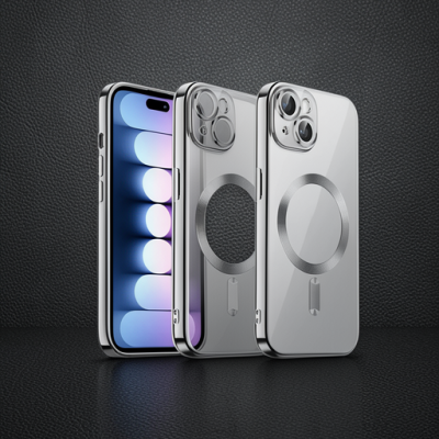 Apple İphone 13 Kılıf Kross Magneticsafe Kapak - Titan Gri