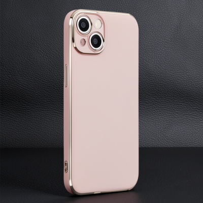 Apple İphone 13 Kılıf Volet Silikon - Pembe