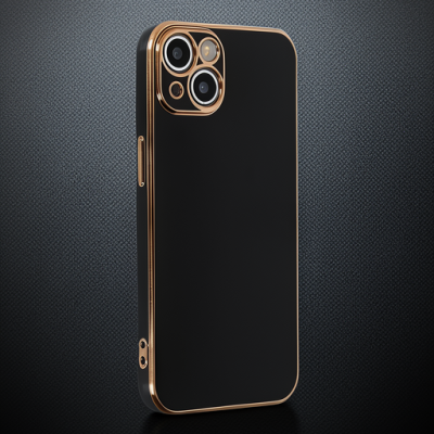 Apple İphone 13 Kılıf Volet Silikon - Siyah
