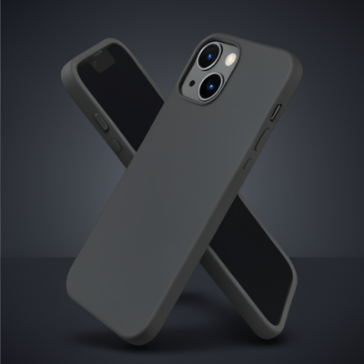Apple İphone 13 Mini Kılıf First Silikon - Siyah