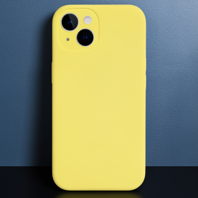 Apple İphone 13 Mini Kılıf Lansman Legant Silikon - Sarı
