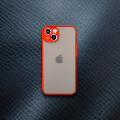 Apple İphone 13 Mini Kılıf Montreal Silikon Kapak - Kırmızı