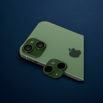 Apple İphone 13 Pers Alüminyum Kamera Lens - Yeşil