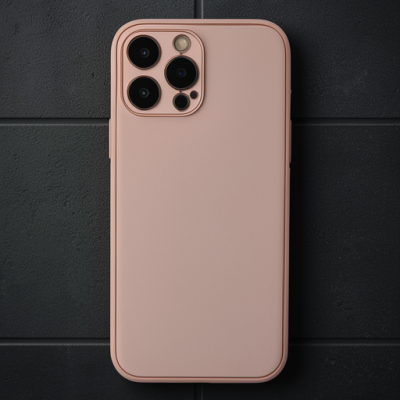 Apple İphone 13 Pro Kılıf Coco Deri Silikon Kapak - Pembe