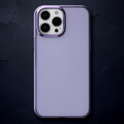 Apple İphone 13 Pro Kılıf Element Silikon - Mor