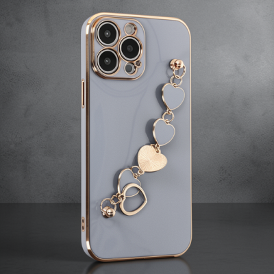 Apple İphone 13 Pro Kılıf Esila Silikon - Gri