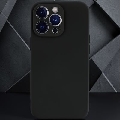 Apple İphone 13 Pro Kılıf First Silikon - Siyah