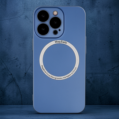 Apple İphone 13 Pro Kılıf Jack Magneticsafe Lens Silikon - Sierra Blue