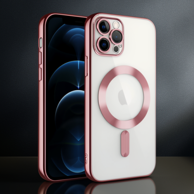 Apple İphone 13 Pro Kılıf Kross Magneticsafe Kapak - Rose