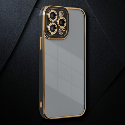 Apple İphone 13 Pro Kılıf Liva Lens Silikon - Siyah