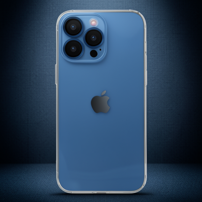 Apple İphone 13 Pro Kılıf Luko Lens Silikon - Sierra Blue
