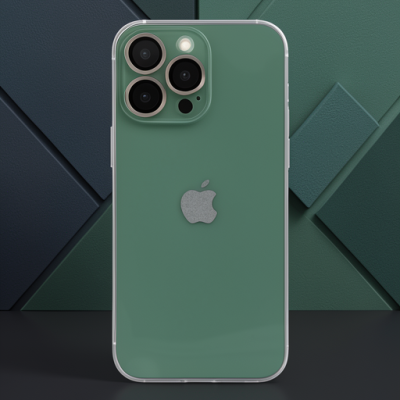 Apple İphone 13 Pro Kılıf Luko Lens Silikon -yeşil