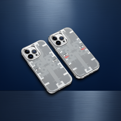 Apple İphone 13 Pro Kılıf Mekanik Bumper Kapak - Gümüş