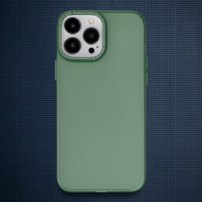 Apple İphone 13 Pro Kılıf Modos Metal Kapak - Koyu Yeşil