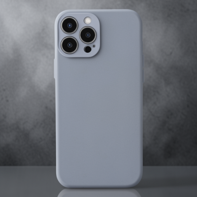 Apple İphone 13 Pro Kılıf Montreal Silikon Kapak - Gri