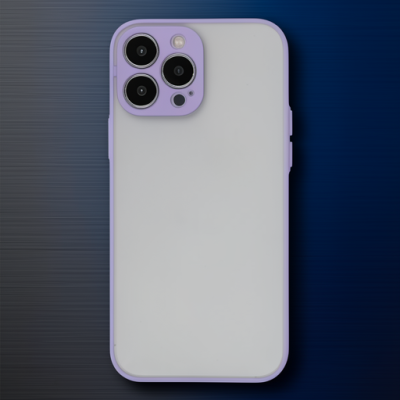Apple İphone 13 Pro Kılıf Montreal Silikon Kapak - Mor