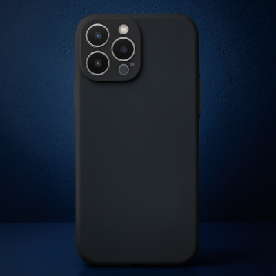Apple İphone 13 Pro Kılıf Montreal Silikon Kapak - Siyah