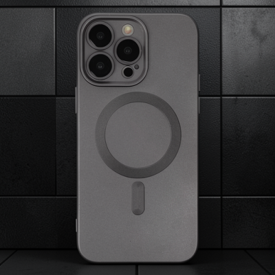 Apple İphone 13 Pro Kılıf Moshi Lens Magneticsafe Silikon - Füme