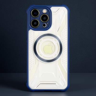 Apple İphone 13 Pro Kılıf Prag Magneticsafe Kapak - Lacivert