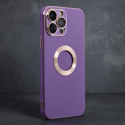 Apple İphone 13 Pro Kılıf Store Silikon - Mor