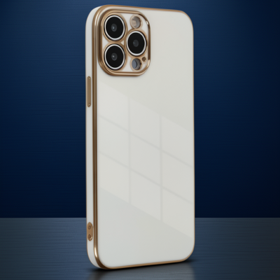Apple İphone 13 Pro Kılıf Volet Silikon - Beyaz