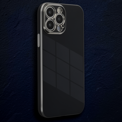 Apple İphone 13 Pro Kılıf Volet Silikon - Siyah