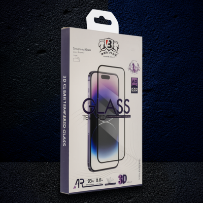 Apple İphone 13 Pro Max Bilvis 3d Cam Ekran Koruyucu
