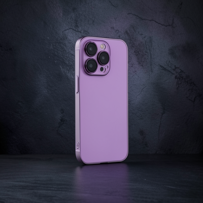 Apple İphone 13 Pro Max Kılıf Armada Lensli Kapak - Mor
