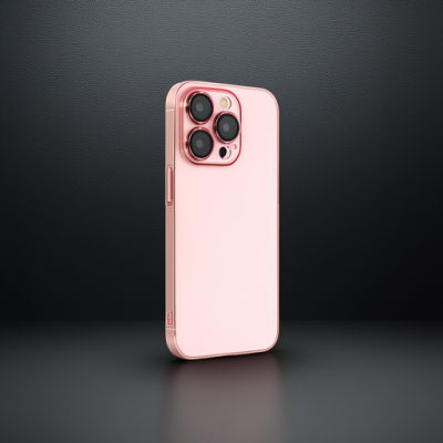 Apple İphone 13 Pro Max Kılıf Armada Lensli Kapak - Rose Gold