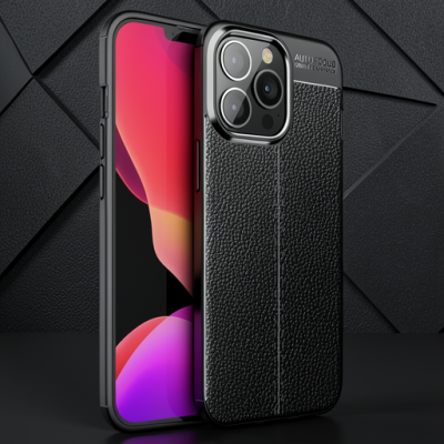 Apple İphone 13 Pro Max Kılıf Auto Focus Kapak - Siyah