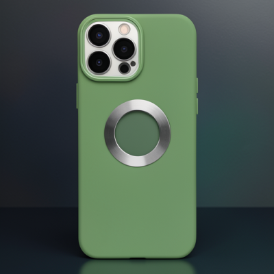 Apple İphone 13 Pro Max Kılıf Best Silikon - Yeşil
