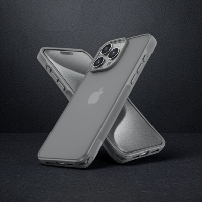 Apple İphone 13 Pro Max Kılıf Elegant Kapak - Titan Gri