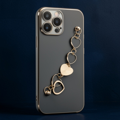 Apple İphone 13 Pro Max Kılıf Esila Silikon - Gri