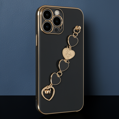 Apple İphone 13 Pro Max Kılıf Esila Silikon - Siyah