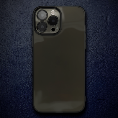 Apple İphone 13 Pro Max Kılıf Fly Lens Silikon - Siyah
